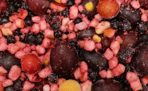 Суміш фруктова, заморожена, 1 кг